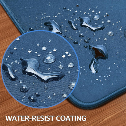 KTRIO Large Gaming Mouse Pad Desk Mat for Gamer, 31.5" x 11.8", Black, XL | Extended Size Design, Superior Micro-Weave Cloth, Non-Slip Rubber Base, Durable Stitched Edges, Water-Resistant Coating