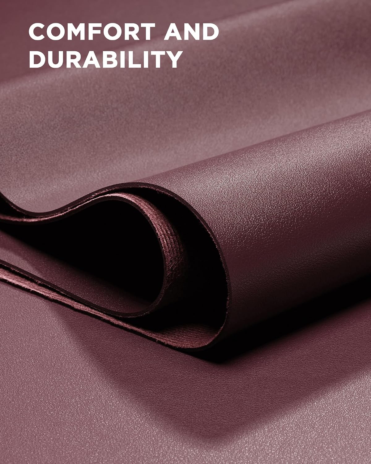 35.4" x 17" Large PU Leather Desk Mat for Keyboard and Mouse - Waterproof Non-Slip Desk Pad Protector for Office, Home, Writing Desk, Black