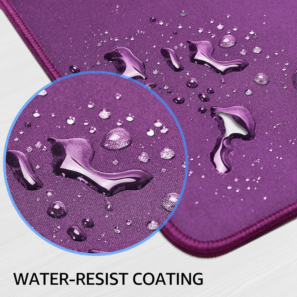 KTRIO Large Gaming Mouse Pad Desk Mat for Gamer, 31.5" x 11.8", Black, XL | Extended Size Design, Superior Micro-Weave Cloth, Non-Slip Rubber Base, Durable Stitched Edges, Water-Resistant Coating