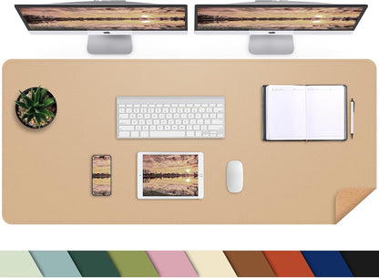 Large Desk Mat, 47" x 17", Black