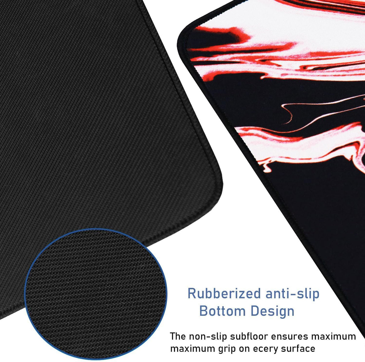Large Extended Gaming Mouse Pad with Stitched Edges (31.5X15.7In) Mousepad