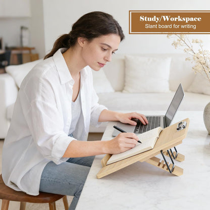 Slant Board for Writing Adjustable Slanted Writing Board Easel for Desk
