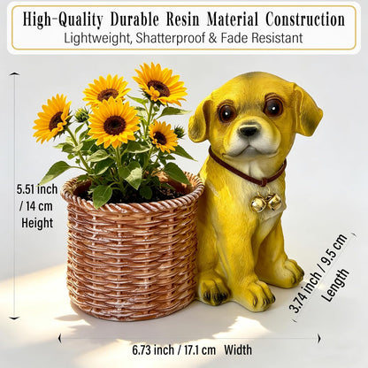 3.3” Mini Panda Ceramic Planter, Adorable Mini Indoor Plant Pot with Drainage Hole, Cute Animal Flower Pot for Succulents, Herbs, Small Desk Plant, Home Office Desk Decor