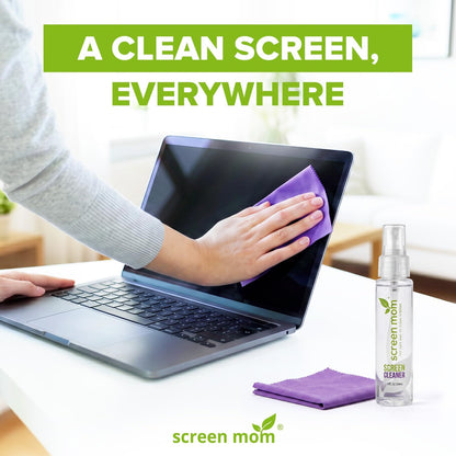 Screen Cleaner Spray 2oz Bottle for TV, Car, Laptop & Computer