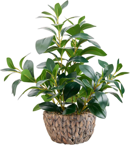 Fake Plants Potted Artificial Succulents Home Office Decor