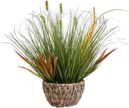 Fake Plants Potted Artificial Succulents Home Office Decor