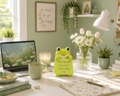 Sea Turtle Pop-Up Sticky Note Dispenser for 3 x 3 in Notes, Blue