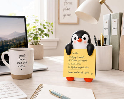 Sea Turtle Pop-Up Sticky Note Dispenser for 3 x 3 in Notes, Blue