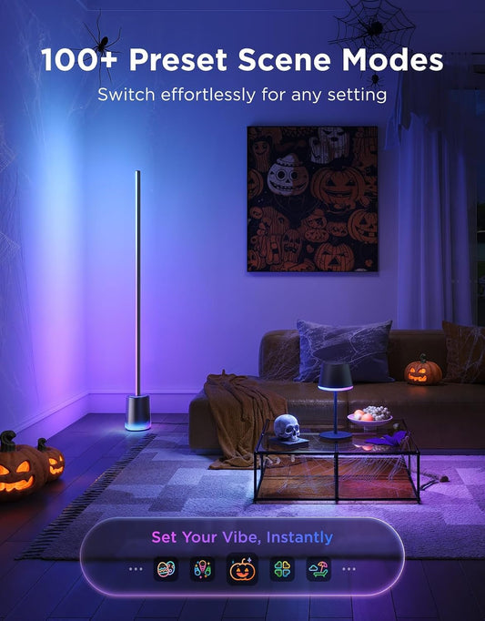 Smart Cordless Table Lamp Classic (No Adapter), RGBIC Desk Lamp