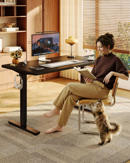 EN1 48"x24" One-Piece Standing Desk, White