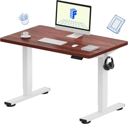 EN1 48"x24" One-Piece Standing Desk, White