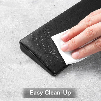 P036 Meteor M Computer Keyboard Wrist Rest Pad, Ergonomic Soft Memory Foam Wrist Support w/Anti-Slip Rubber Base, 80% 87 Keys TKL Size 14.13 x 2.87 in, 0.78 inch (20mm) Height, Black