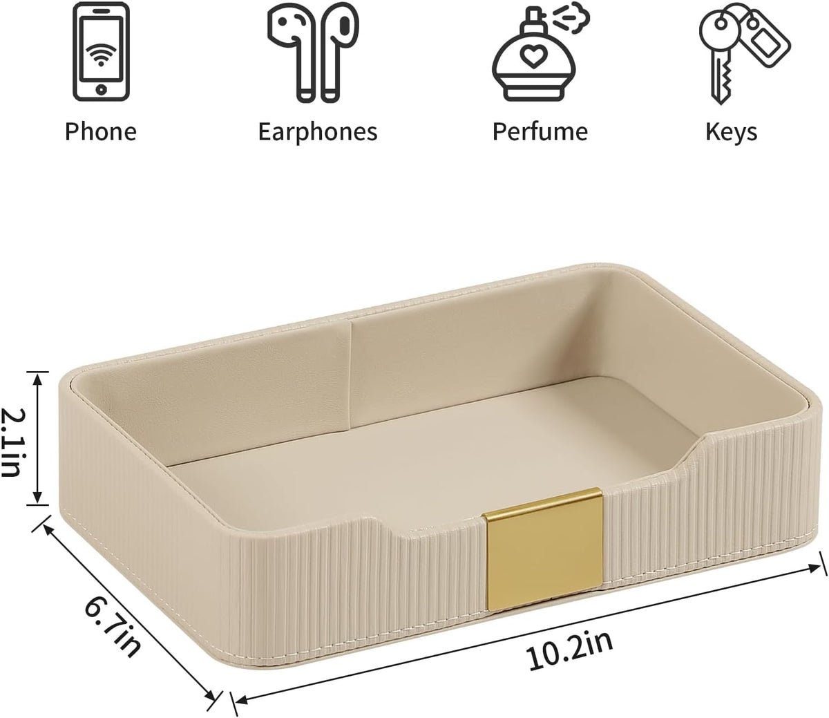 Valet Tray Organizer Keay Bowl Catchall Tray Nightstand Organizer