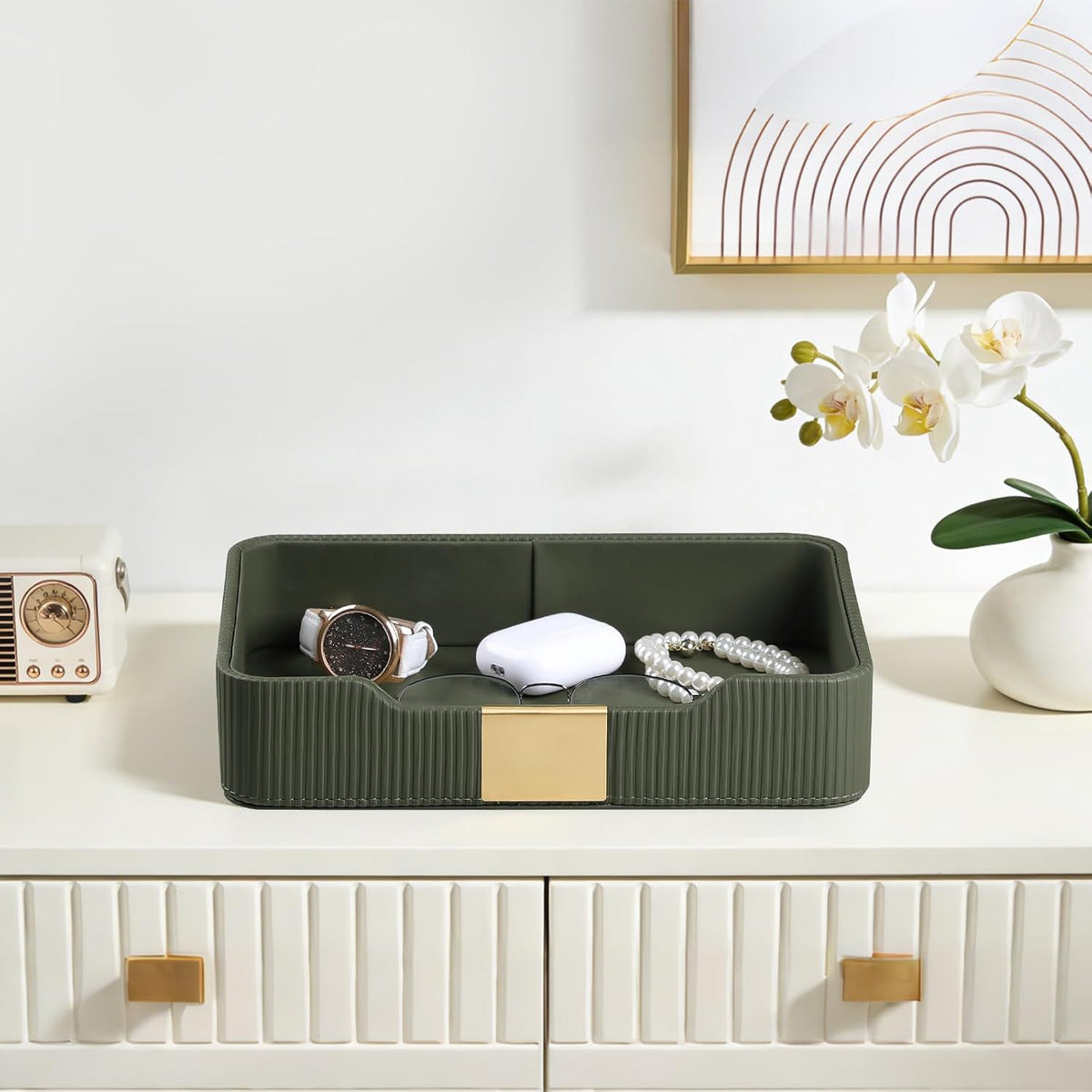 Valet Tray Organizer Keay Bowl Catchall Tray Nightstand Organizer