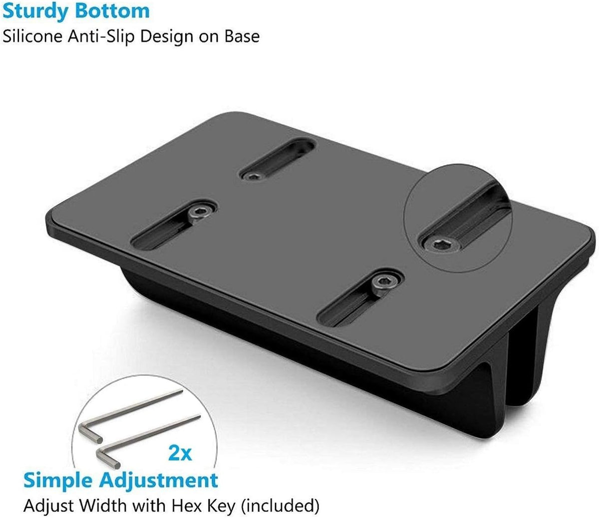 Vertical Laptop Stand for Desk [Adjustable] Sturdy Aluminum Dock Fits All Laptops (up to 20.3 inches) Space Saving, Modern Compact Holder, Compatible with MacBook Pro/Air, Surface, HP, Dell (Gray)