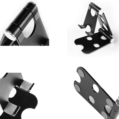Tablet Stand with Cord Holder Aluminum Alloy Foldable Phone Stand