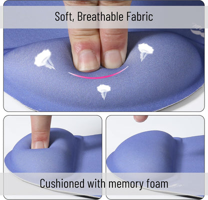 Ergonomic Mouse Pad with Wrist Rest