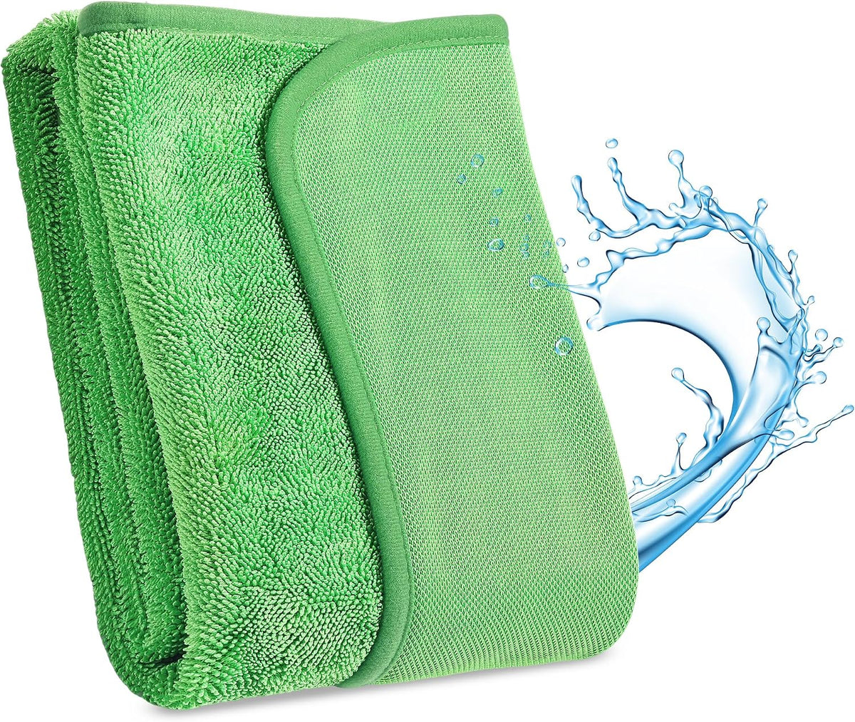 18 Pack Microfiber Cleaning Cloth, Kitchen Towels for Dish Drying Washing, Absorbent Streak Free Lint Free Rags for Cleaning, Reusable and Washable Towels - 10" x 10"