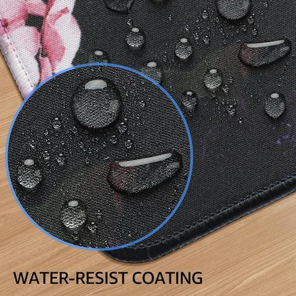 KTRIO Large Gaming Mouse Pad Desk Mat for Gamer, 31.5" x 11.8", Black, XL | Extended Size Design, Superior Micro-Weave Cloth, Non-Slip Rubber Base, Durable Stitched Edges, Water-Resistant Coating
