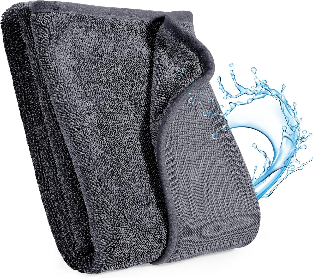 18 Pack Microfiber Cleaning Cloth, Kitchen Towels for Dish Drying Washing, Absorbent Streak Free Lint Free Rags for Cleaning, Reusable and Washable Towels - 10" x 10"