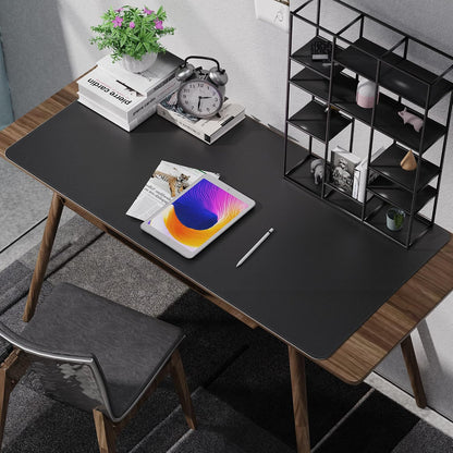 Large Desk Mat, 47" x 17", Black
