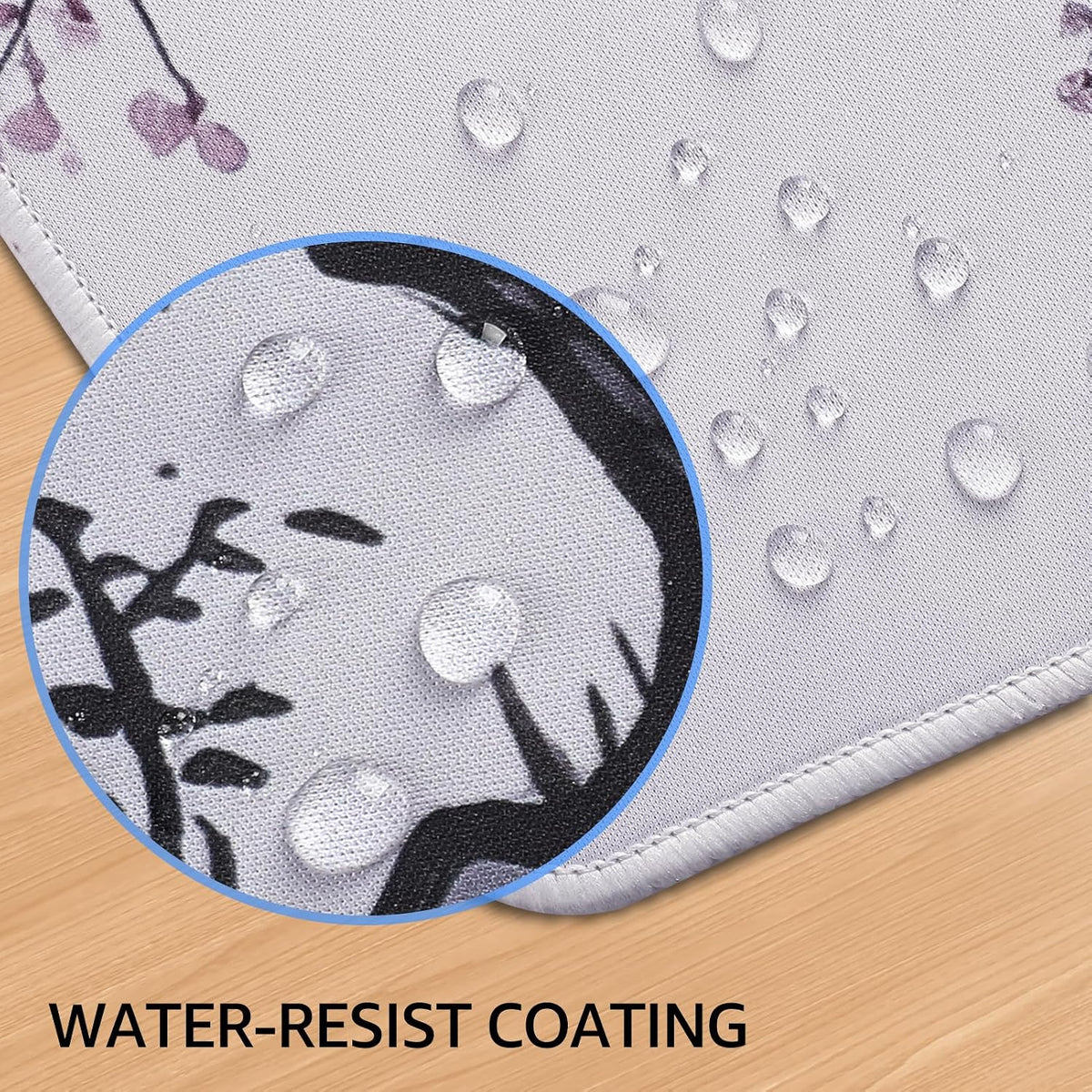 KTRIO Large Gaming Mouse Pad Desk Mat for Gamer, 31.5" x 11.8", Black, XL | Extended Size Design, Superior Micro-Weave Cloth, Non-Slip Rubber Base, Durable Stitched Edges, Water-Resistant Coating