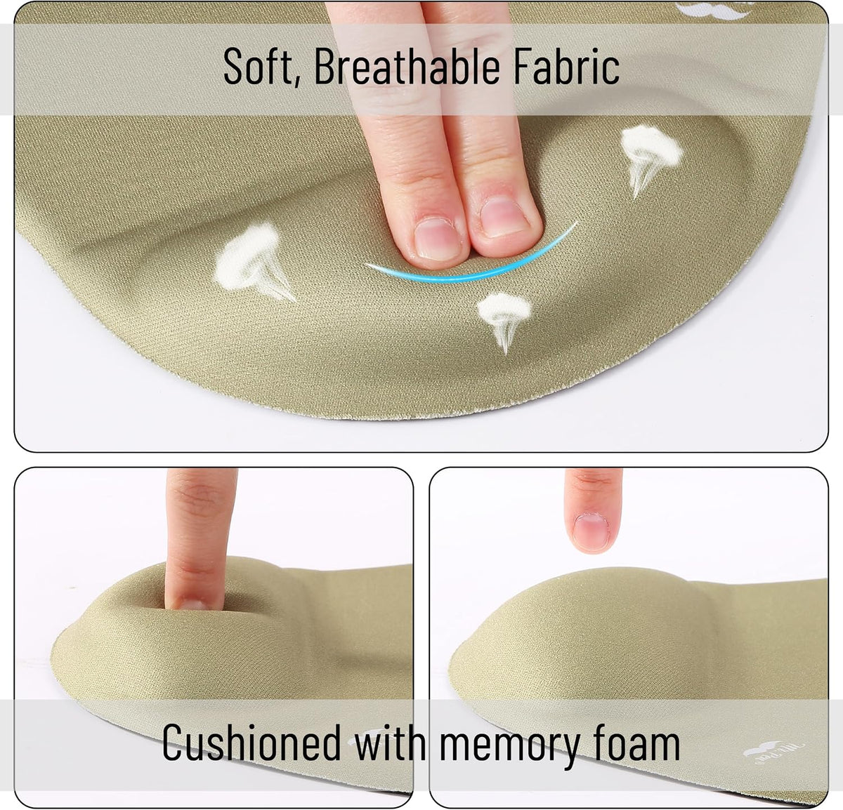 Ergonomic Mouse Pad with Wrist Rest