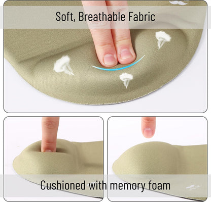Ergonomic Mouse Pad with Wrist Rest