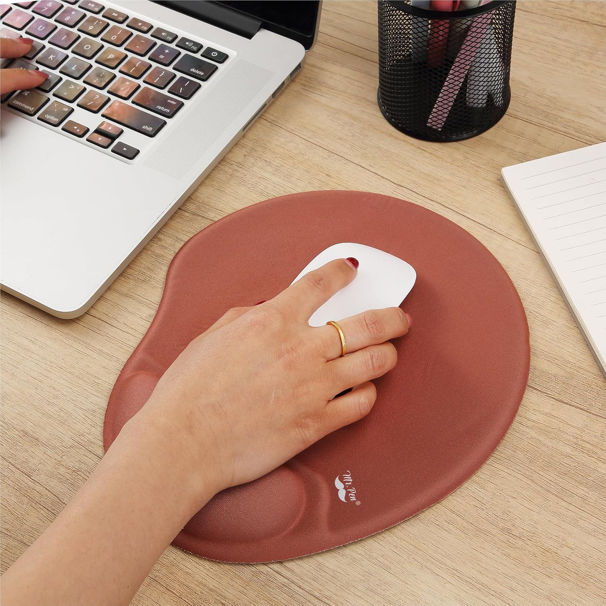 Ergonomic Mouse Pad with Wrist Rest
