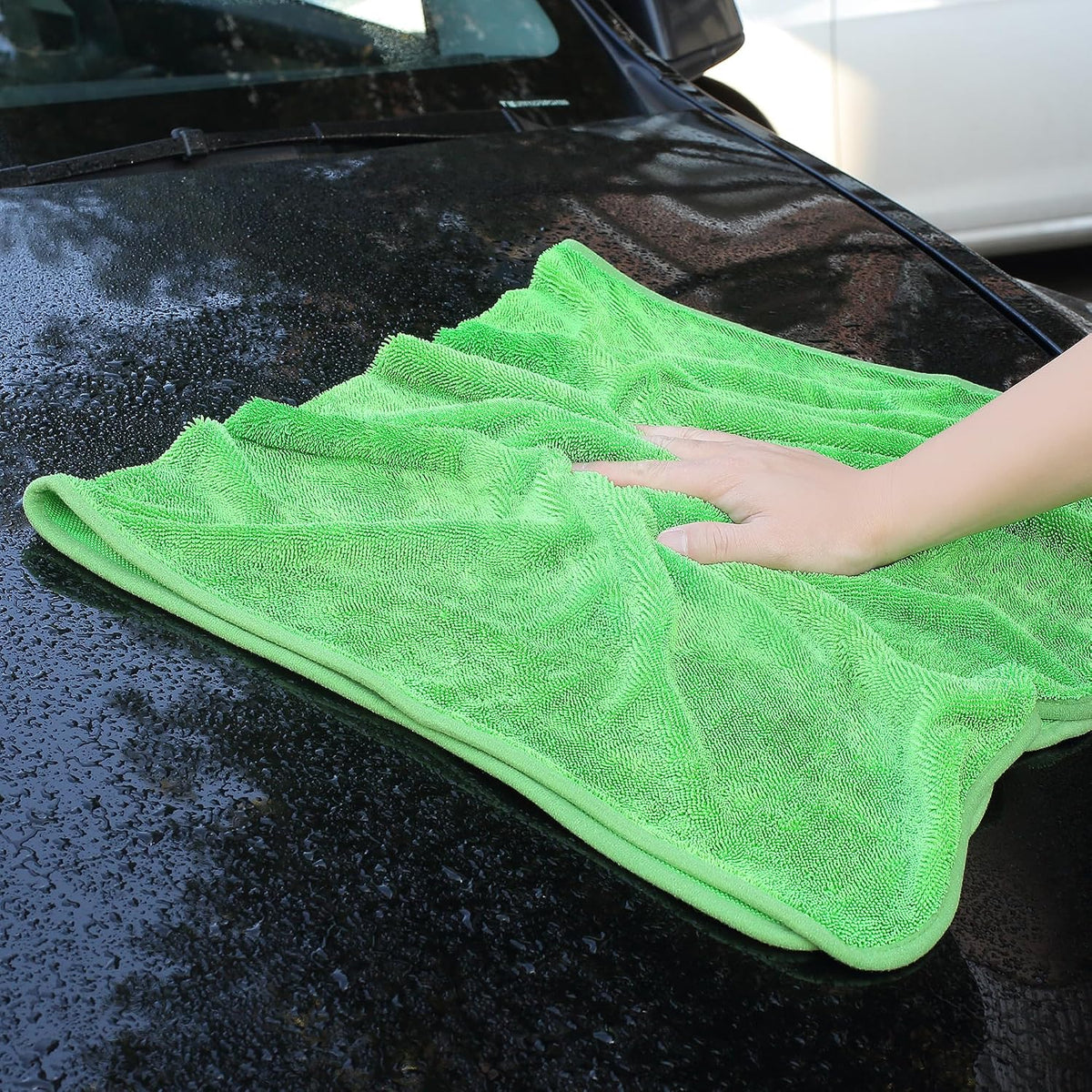 18 Pack Microfiber Cleaning Cloth, Kitchen Towels for Dish Drying Washing, Absorbent Streak Free Lint Free Rags for Cleaning, Reusable and Washable Towels - 10" x 10"