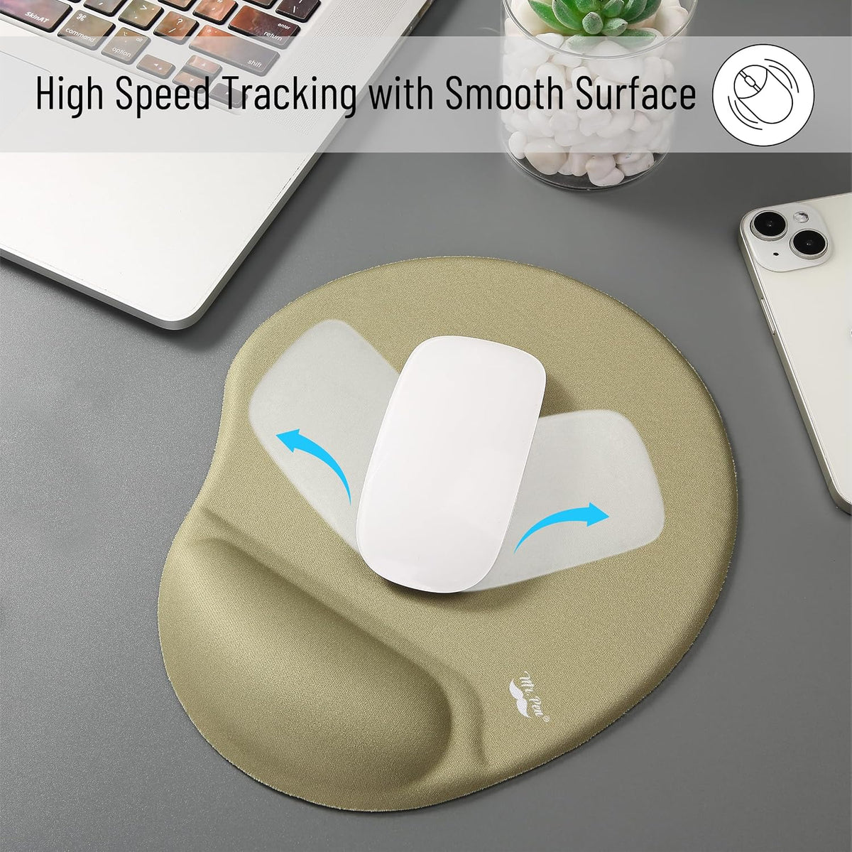 Ergonomic Mouse Pad with Wrist Rest