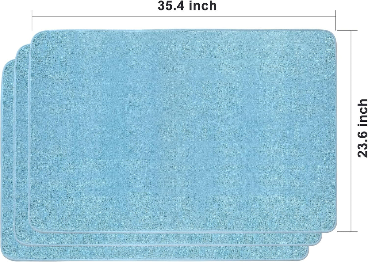 18 Pack Microfiber Cleaning Cloth, Kitchen Towels for Dish Drying Washing, Absorbent Streak Free Lint Free Rags for Cleaning, Reusable and Washable Towels - 10" x 10"