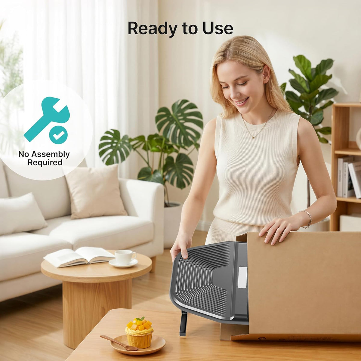 Footrest for Under Desk with Massage, Adjustable Tilt, Steel Base