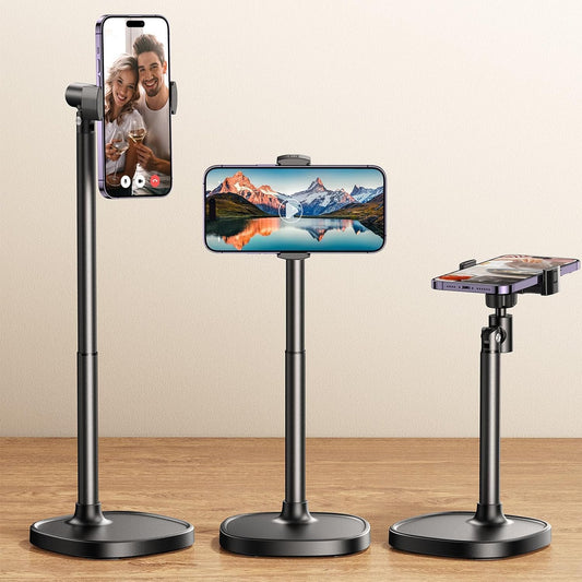Phone Stand for Desk Angle Height Adjustable Phone Holder iPhone