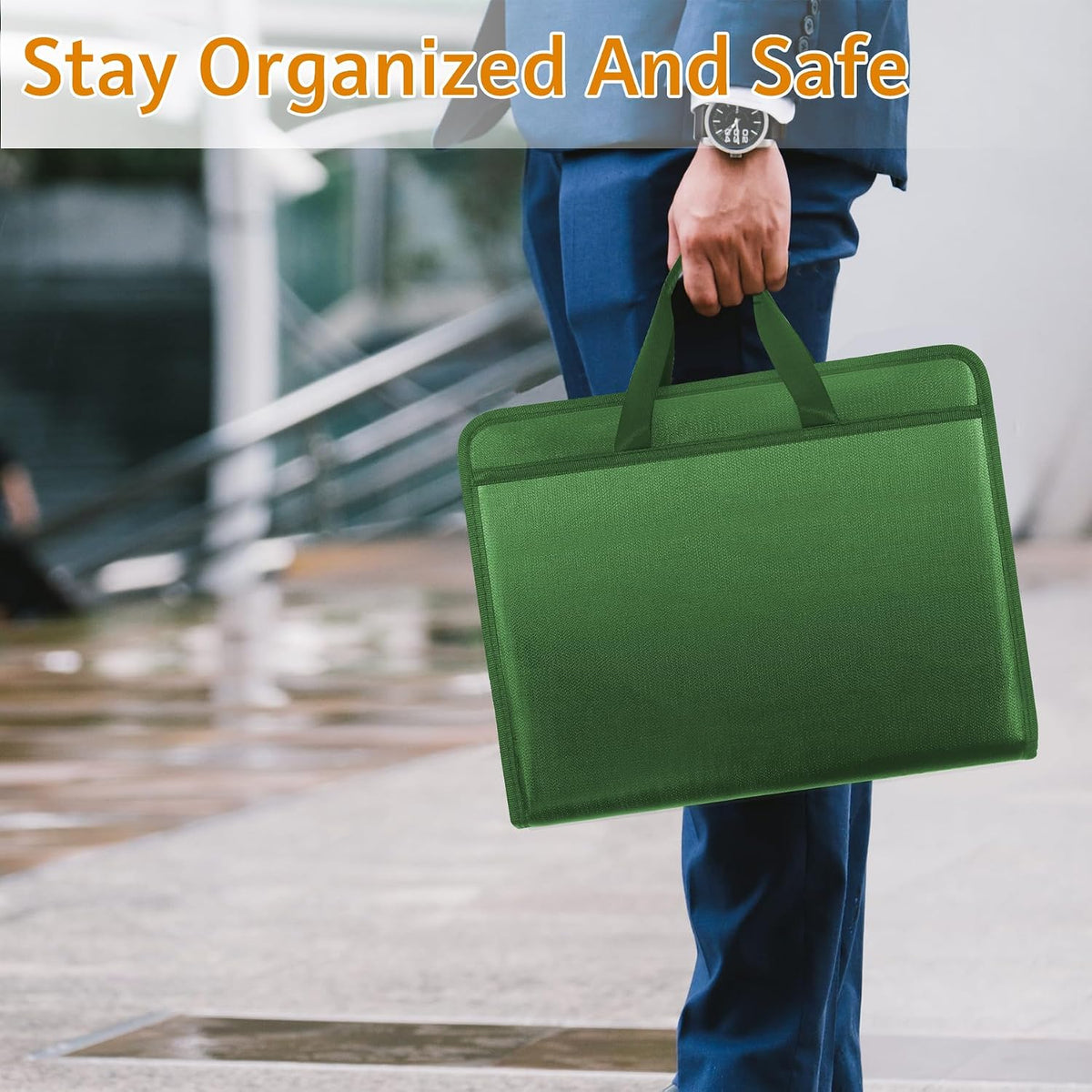 Important Document Organizer Folio Accordion File Organizer