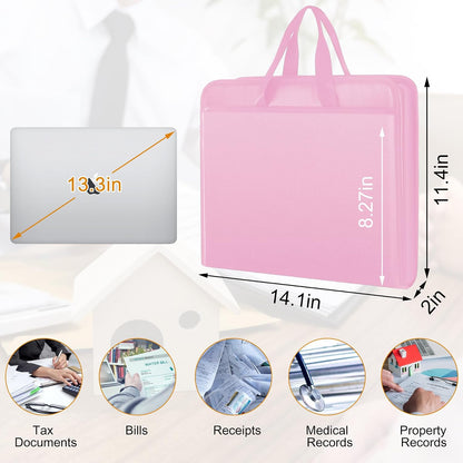 Important Document Organizer Folio Accordion File Organizer
