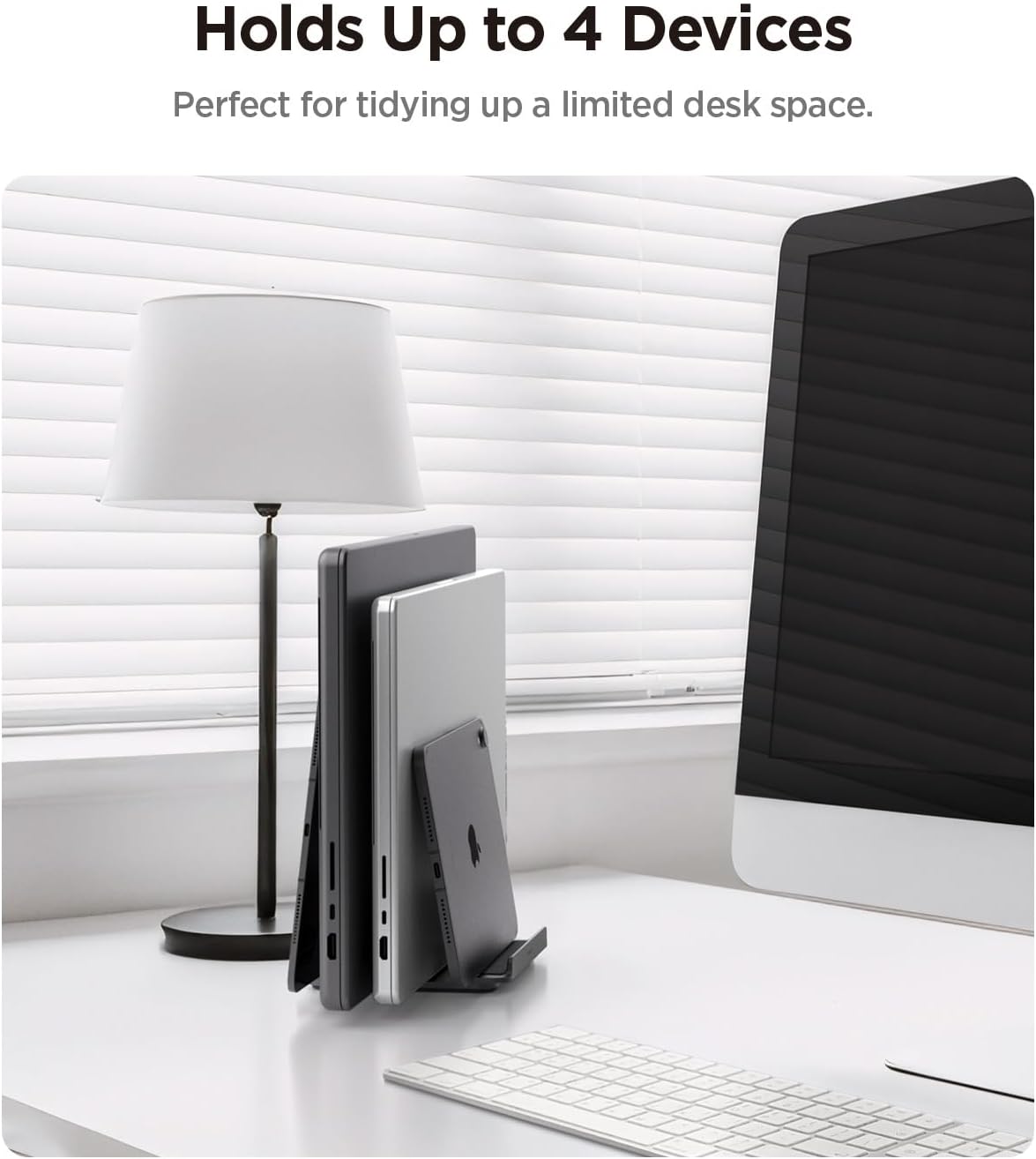Vertical Laptop Stand Holder for Desk