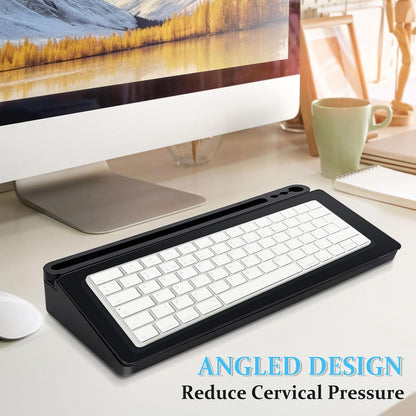 Glass Desk Whiteboard Small Dry Erase Board, White