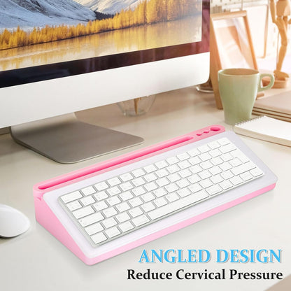 Glass Desk Whiteboard Small Dry Erase Board, White