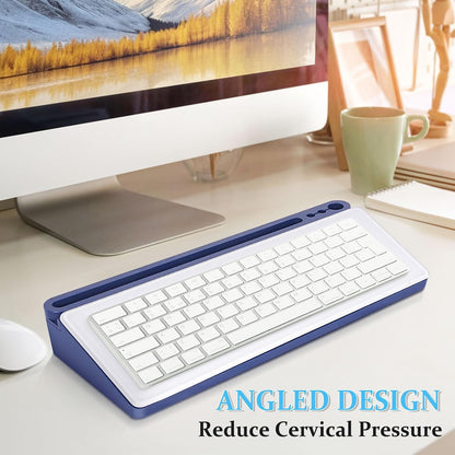 Glass Desk Whiteboard Small Dry Erase Board, White