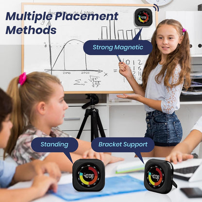 Visual Timer for Kids, Rechargeable 10-Hour Countdown/Up Timer