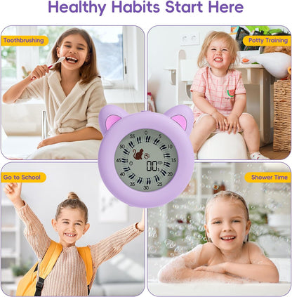 299 Minute Visual Timer for Kids, Cat Countdown Timer with Pause
