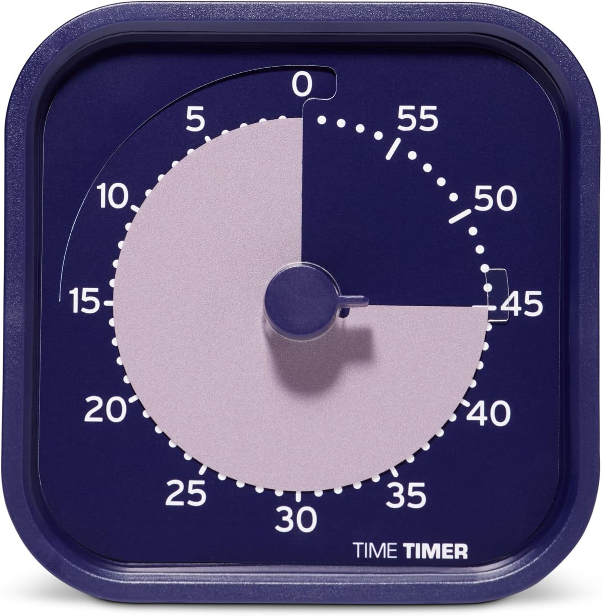 MOD - Home Edition - Individual Sized 60 Minute Visual Countdown Timer for ADHD, Adults, Students, and Pomodoro with Silent Operation (Metallic Midnight)