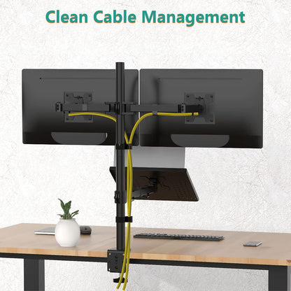Adjustable Laptop Desk Mount for 17 inch Notebook or 32 inch Screen