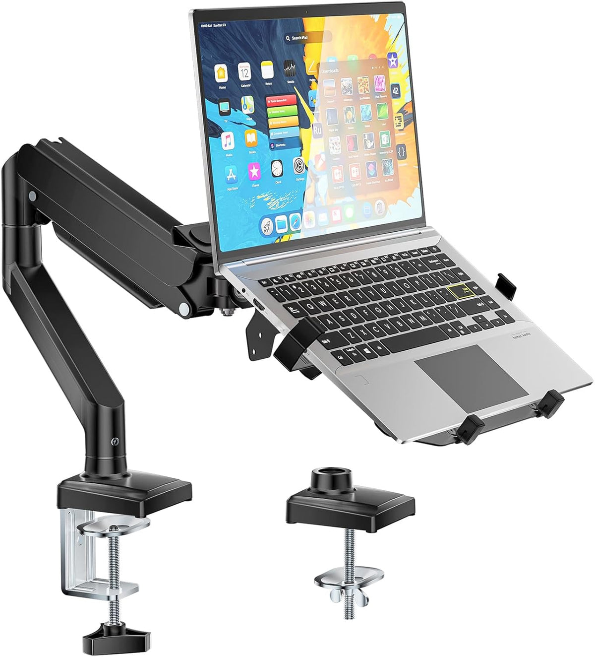 Adjustable Laptop Desk Mount for 17 inch Notebook or 32 inch Screen