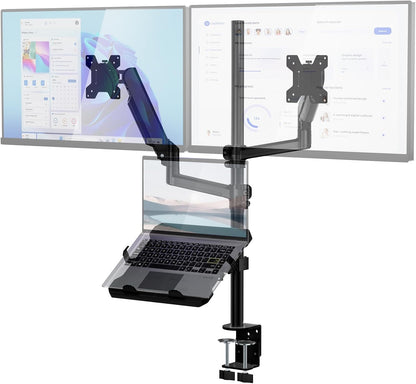 Adjustable Laptop Desk Mount for 17 inch Notebook or 32 inch Screen