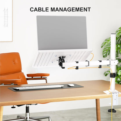 Adjustable Laptop Desk Mount for 17 inch Notebook or 32 inch Screen