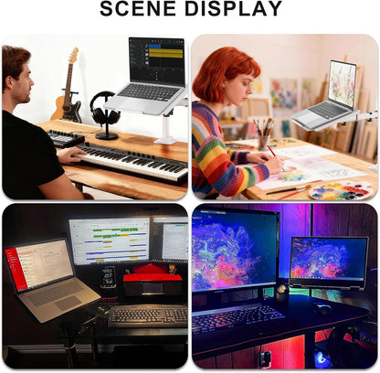 Adjustable Laptop Desk Mount for 17 inch Notebook or 32 inch Screen
