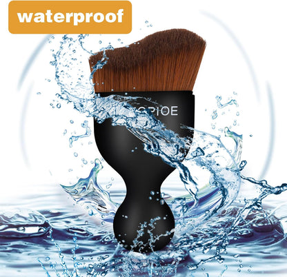 Car Detailing Brush for Interior Dusting and Air Vents, Brown