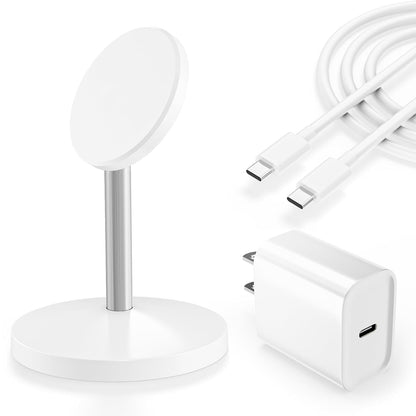 Magnetic Wireless Mag Safe Charger iPhone Stand,Magnet Wireless iPhone Charger Stand 6FT Fast Mag-Safe Charging Station Pad for Apple iPhone 16 Pro Max/16/16 Plus/15 Pro Max/14/13/12,AirPods Pro 2/3/4